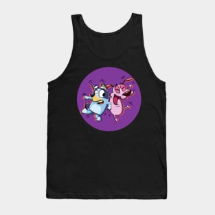 bluey happy Tank Top